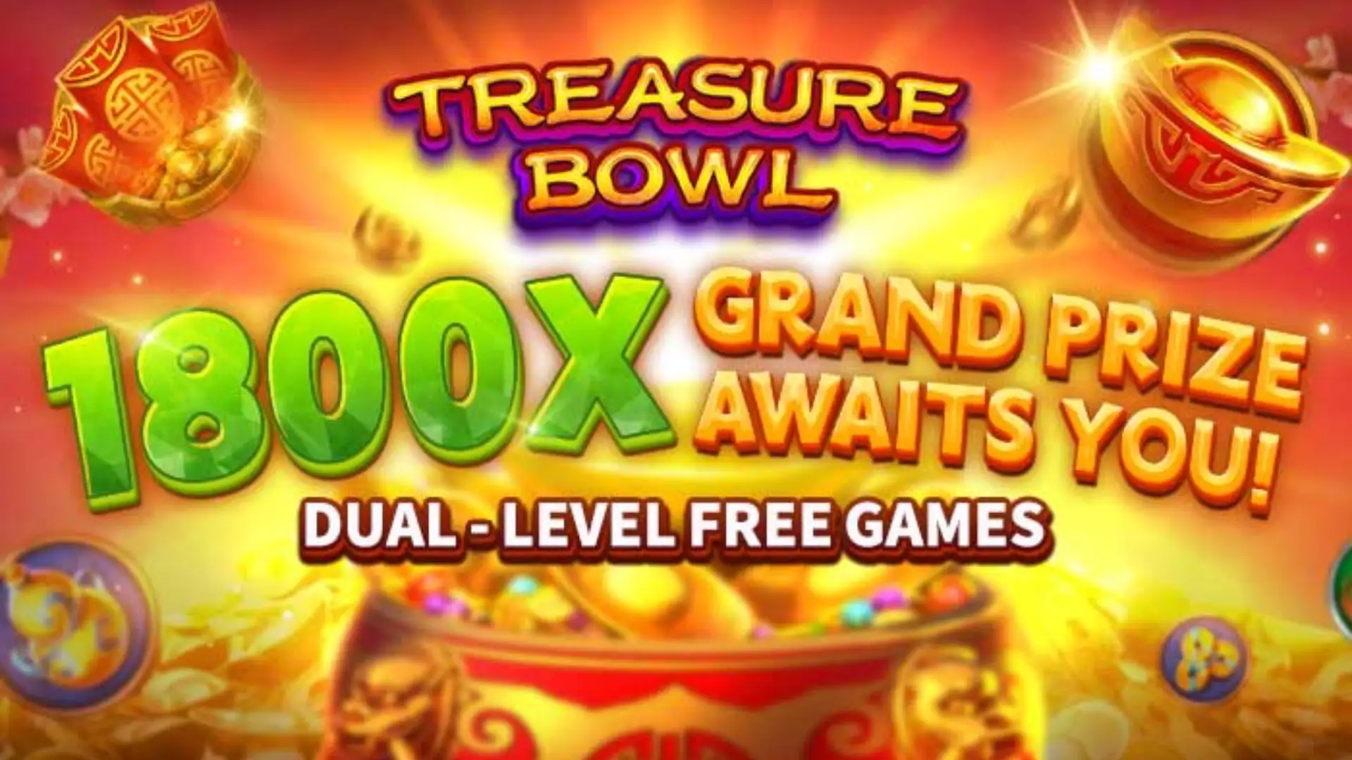 Multiplicadores Treasure Bowl 522bet - 7777x Máximo com Tigela Dourada
